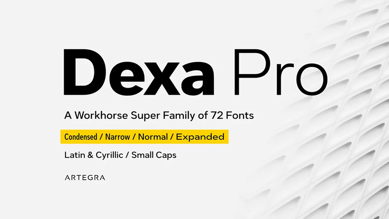 Dexa Pro Font Family