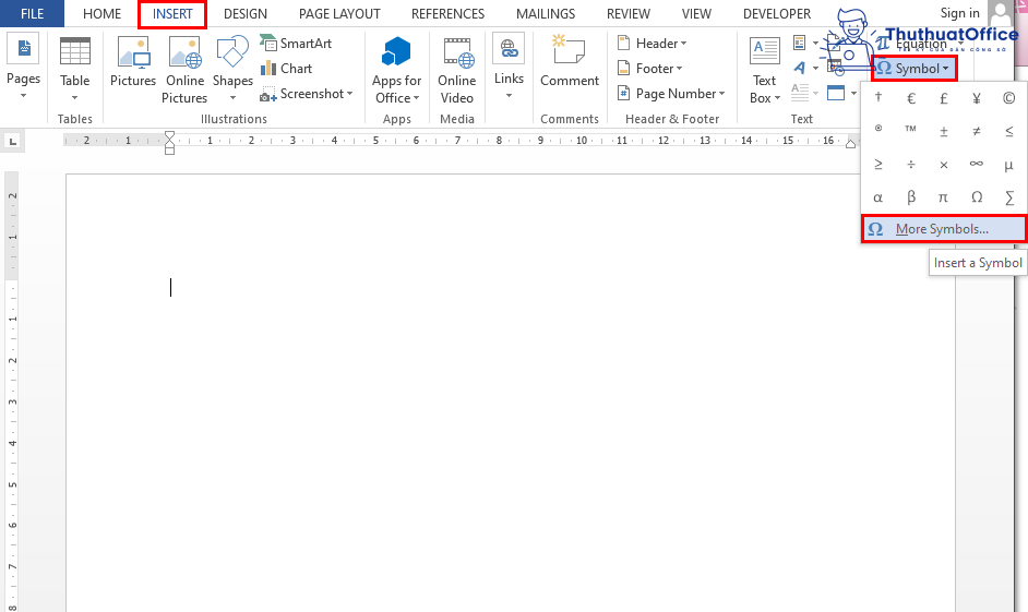 5 cách chèn ký tự trong Word siêu đơn giản 5 chèn ký tự trong Word
