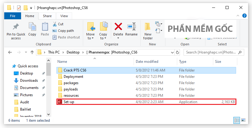 Hướng Dẫn Cài Đặt Adobe Photoshop CS6