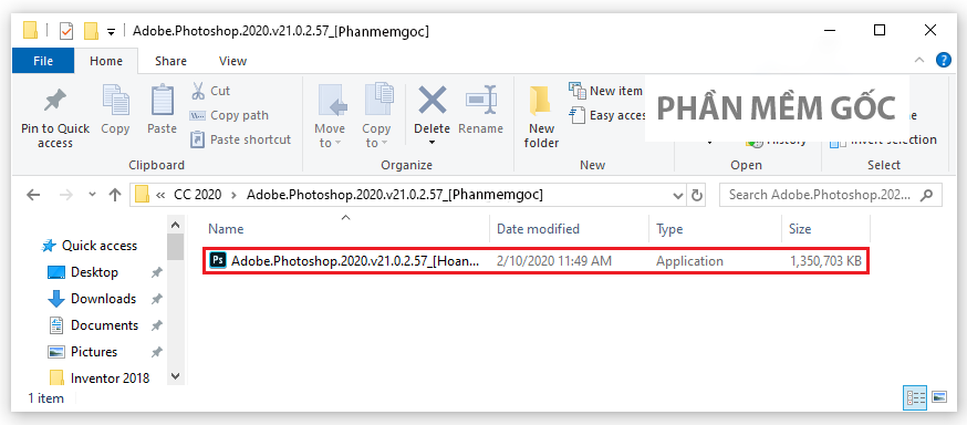 Hướng Dẫn Cài Đặt Adobe Photoshop 2020