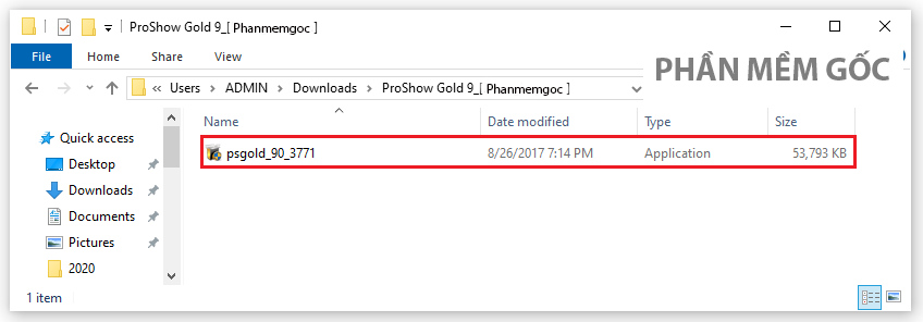 Hướng Dẫn Cài Đặt ProShow Gold 9