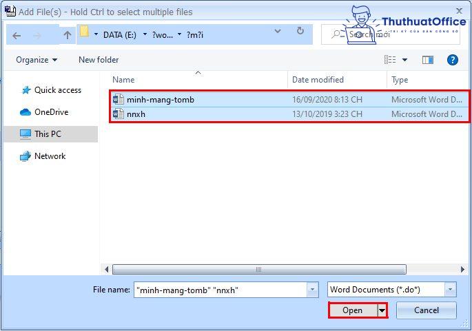 Cách in nhiều file Word cùng lúc dễ dàng và nhanh chóng. Bạn đã biết chưa? 6 in nhiều file Word cùng lúc