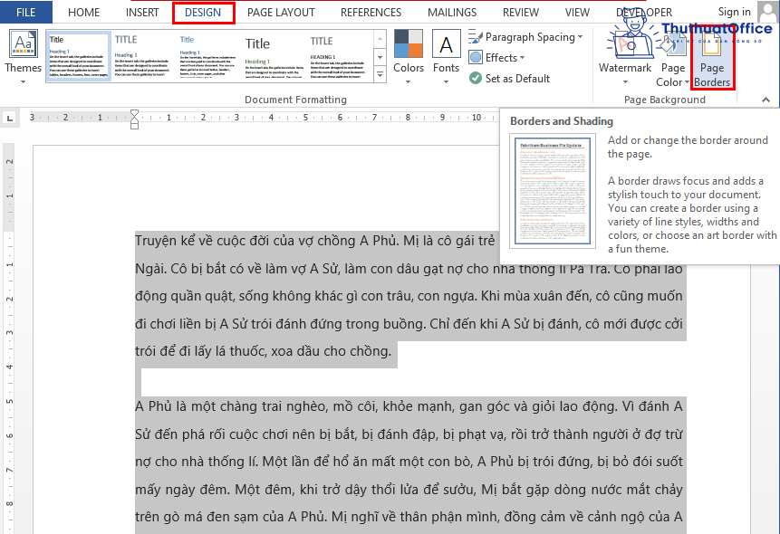 Bạn đã biết những cách trình bày Word đẹp chưa? 13 cách trình bày Word đẹp