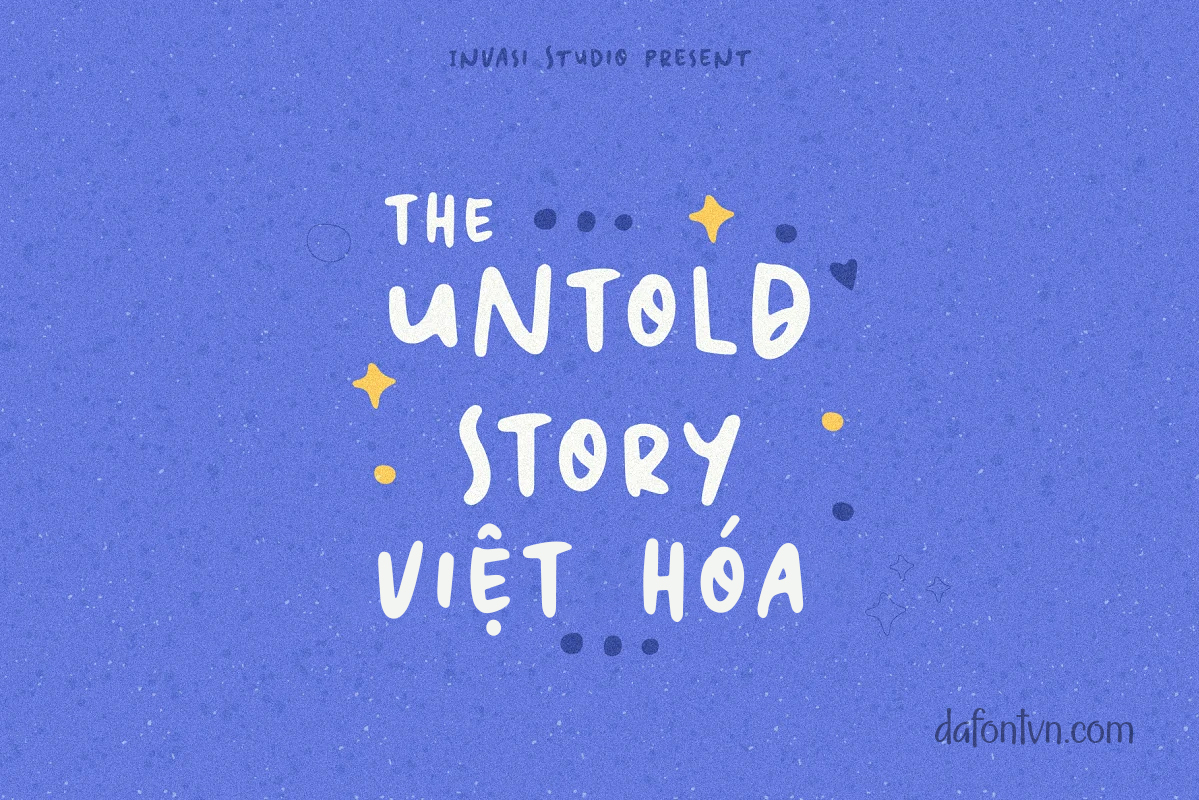 Font Untold Story Việt Hóa