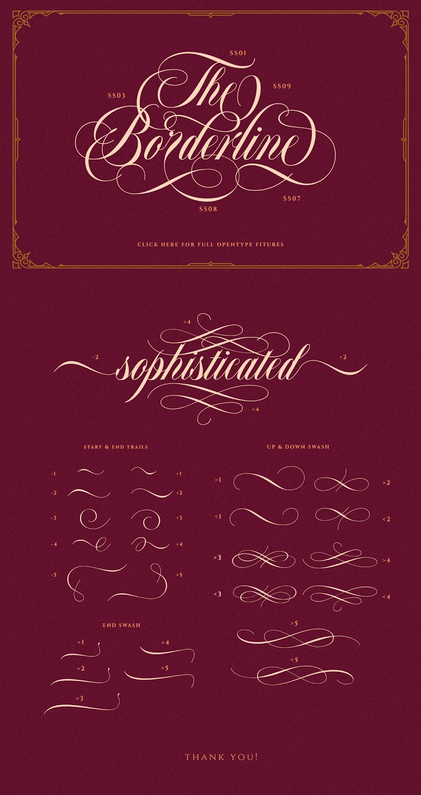 font-3 Bordemile - Luxury Script Font - All Character
