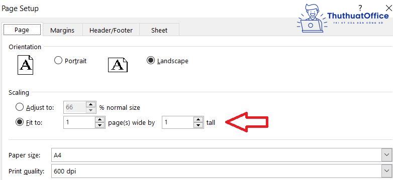 3 bước khắc phục in không hết trang trong Excel 11 khắc phục in không hết trang trong excel
