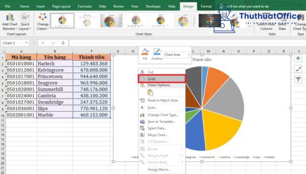Cách vẽ biểu đồ trong Word siêu đơn giản, nhanh chóng 2 Vẽ biểu đồ trong Word