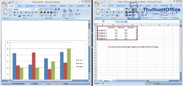 Cách vẽ biểu đồ trong Word siêu đơn giản, nhanh chóng 5 Vẽ biểu đồ trong Word