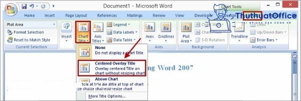 Cách vẽ biểu đồ trong Word siêu đơn giản, nhanh chóng 7 Vẽ biểu đồ trong Word