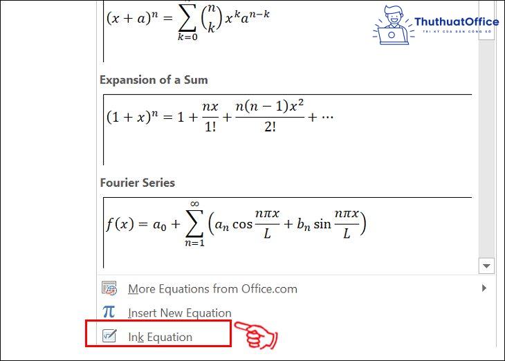 Tổng hợp 3 cách viết công thức trong Word ai cũng nên biết 10 Cách viết công thức trong Word