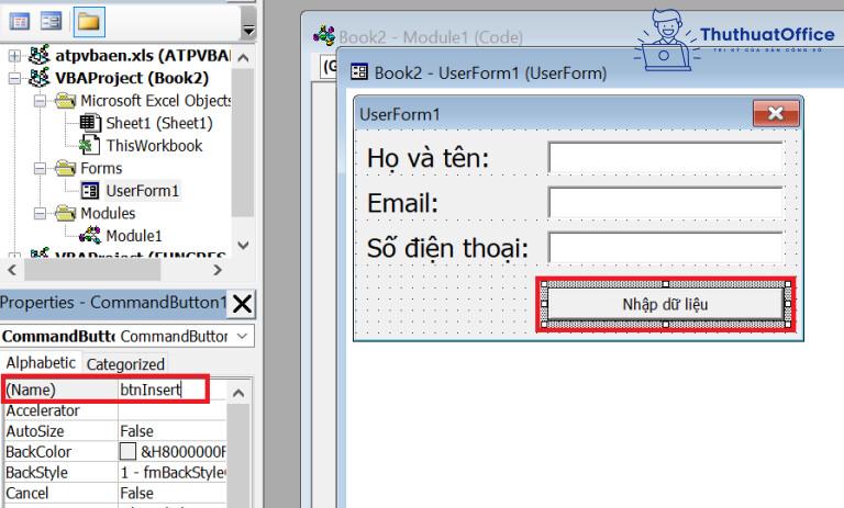 Bạn đã biết cách nhập dữ liệu trong Excel bằng form tự tạo hay chưa? 27 cách nhập dữ liệu trong Excel bằng form tự tạo