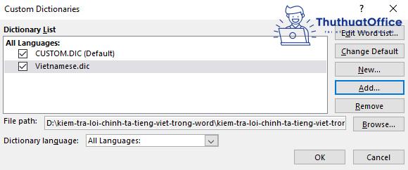 Cách kiểm tra chính tả trong Word và ngoài Word ai cũng nên biết 8 kiểm tra chính tả trong Word 17