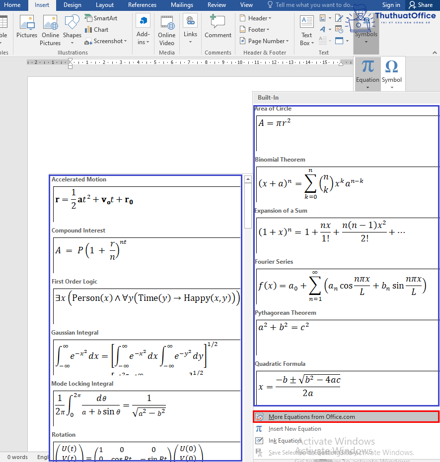 5 cách chèn ký tự trong Word siêu đơn giản 23 chèn ký tự trong Word