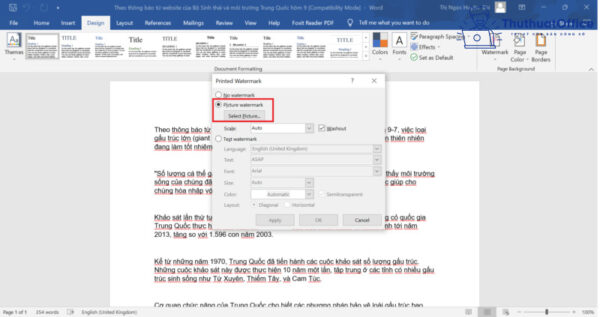 Cách làm mờ ảnh trong Word đơn giản nhất 15 làm mờ ảnh trong word