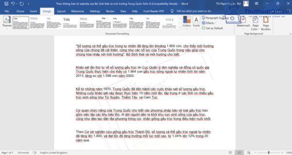 Cách làm mờ ảnh trong Word đơn giản nhất 17 Cách làm mờ ảnh trong Word đơn giản nhất 1