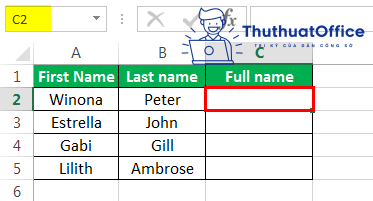 Tổng hợp 1001 thủ thuật gộp ô trong Excel mà ai cũng nên biết 8 Gộp ô trong Excel