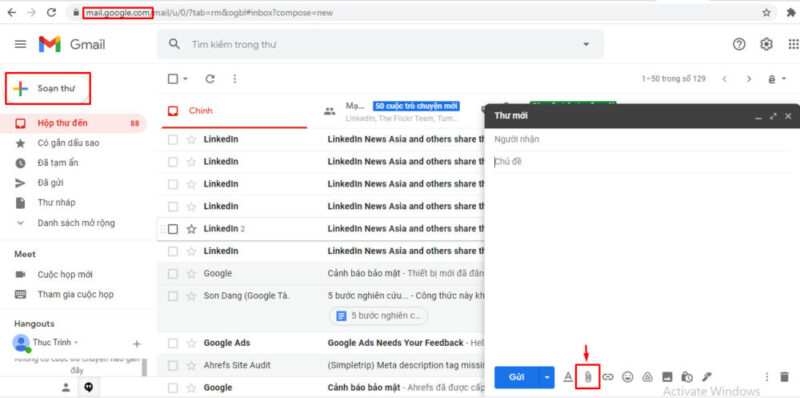 Hướng dẫn cách nén file PDF để gửi Email đầy đủ nhất 3 Mở thư mục mới