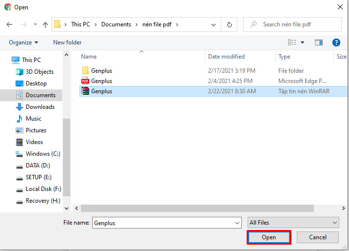 Hướng dẫn cách nén file PDF để gửi Email đầy đủ nhất 8 Nén 2