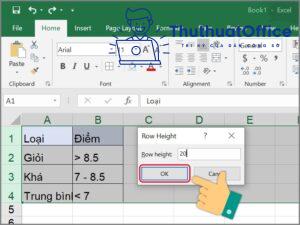 Cách giãn dòng trong Excel cực đơn giản 7 Cách giãn trong Excel