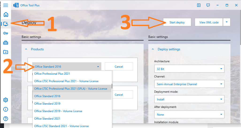office-tool-plus-1 Hướng dẫn sử dụng Office Tool Plus