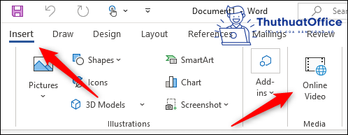 Cách chèn video vào Word mọi phiên bản 16 Cách chèn video vào Word mọi phiên bản 9