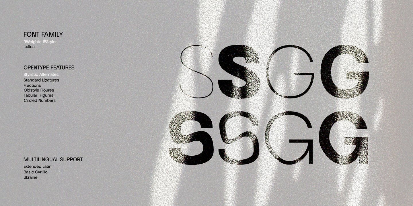 Priego Font Family Preview 3