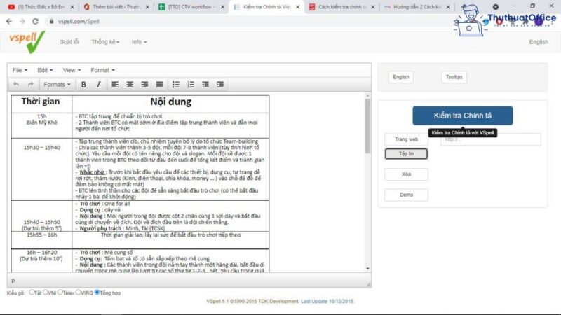 Cách kiểm tra chính tả trong Word và ngoài Word ai cũng nên biết 17 kiểm tra chính tả trong Word 08