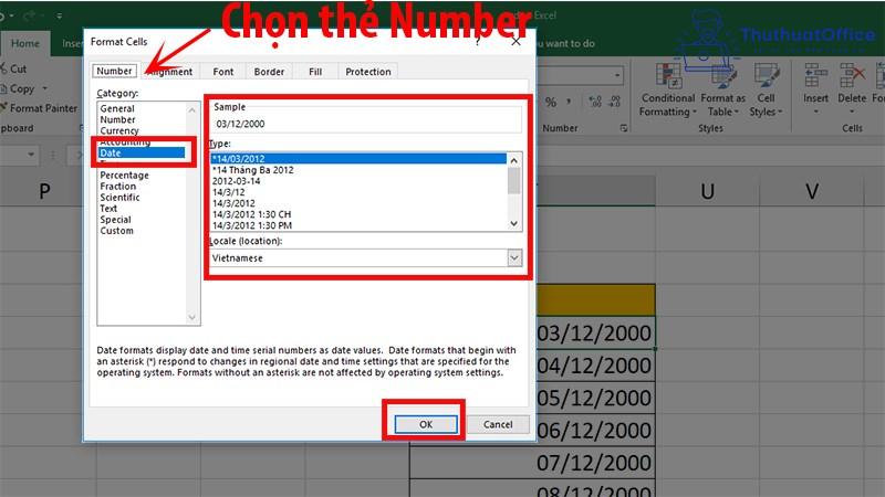 Những cách định dạng số trong Excel 8 Những cách định dạng số trong Excel 6