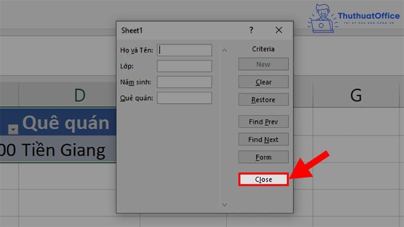 Bạn đã biết cách nhập dữ liệu trong Excel bằng form tự tạo hay chưa? 16 cách nhập dữ liệu trong Excel bằng form tự tạo
