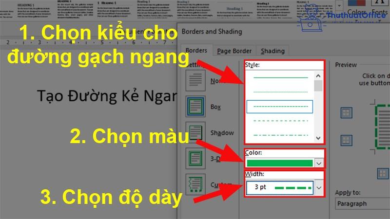 Cách kẻ dòng trong Word 2010, 2013, 2016 dễ dàng, nhanh chóng 9 kẻ dòng trong word