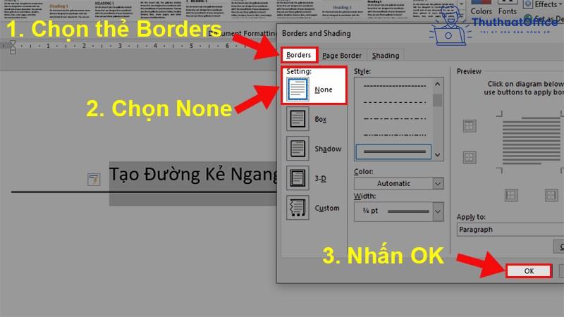 Cách kẻ dòng trong Word 2010, 2013, 2016 dễ dàng, nhanh chóng 13 kẻ dòng trong Word