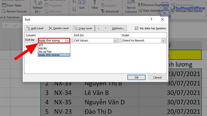 Khám phá ngay 101 cách sắp xếp trong Excel không phải ai cũng biết! 16 sắp xếp trong excel