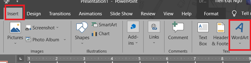 Hướng dẫn tạo kiểu chữ trong PowerPoint cho người mới bắt đầu 9 Tạo chữ nghệ thuật trong PowerPoint