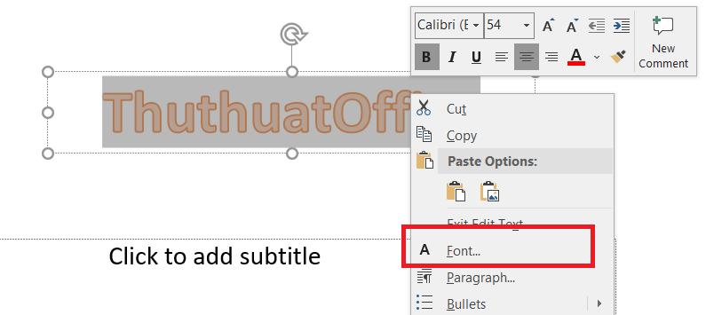 Hướng dẫn tạo kiểu chữ trong PowerPoint cho người mới bắt đầu 13 Tùy chỉnh WordArt trong PowerPoint