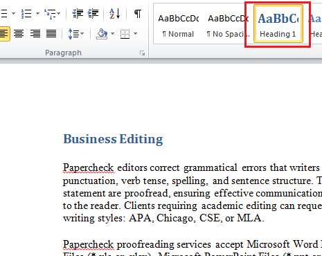 Cách tạo mục lục trong Word 2010 tự động chỉ với vài thao tác đơn giản 5 tao muc luc trong Word 2010 02