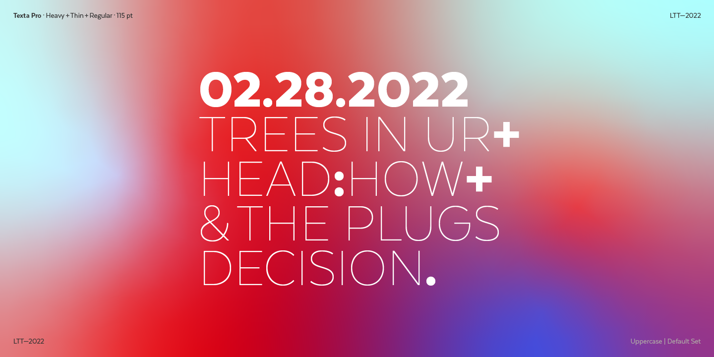 Texta Pro Font Family Preview 8