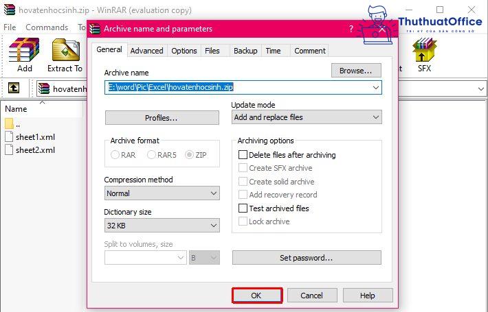 Nhấn OK tại hộp thoại mới xuất hiện để xác nhận việc copy đè lên file cũ.