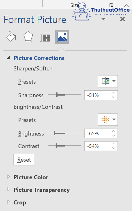 Cách làm mờ ảnh trong Word đơn giản nhất 13 làm mờ ảnh trong word