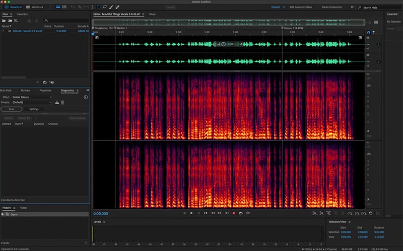 Tính năng nổi bật của Adobe Audition