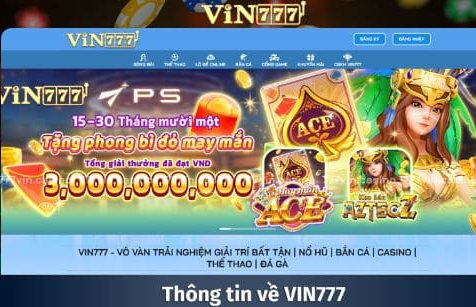 Đăng Ký Tài Khoản Vin777