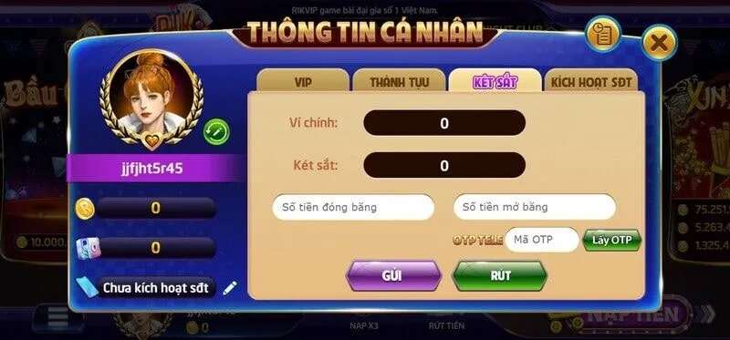 Hướng dẫn đăng nhập Rikvip