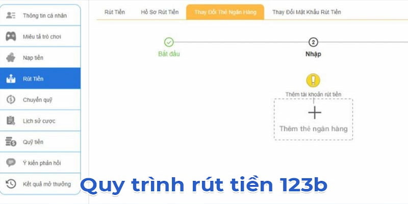 Hướng dẫn rút tiền 123b nhanh chóng và đảm bảo an toàn